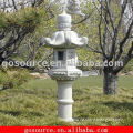 Japanese granite stone garden lantern